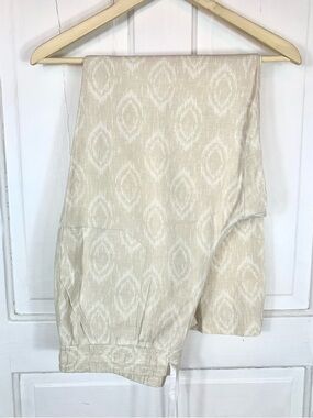 C est. 1946 Linen & Rayon Wide-Leg Drawstring Lightweight Pants w/ Pockets